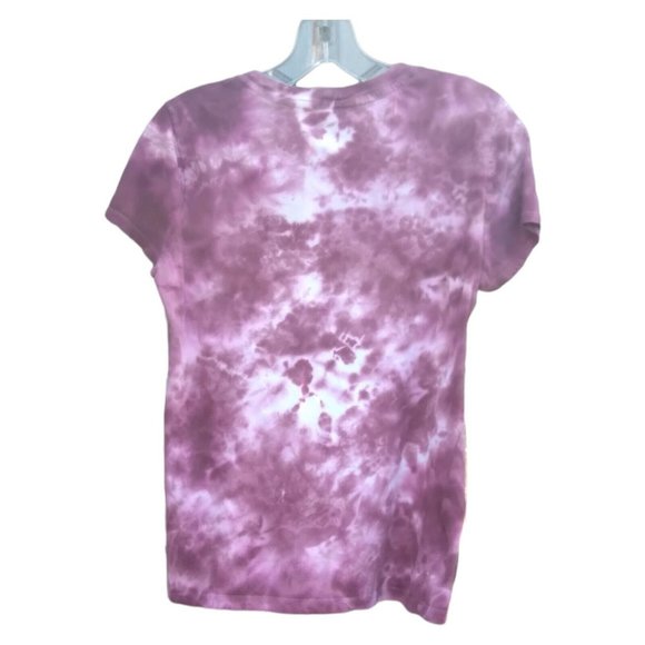 Classic Crew Tie Dye Hot Pink/White Large T-shirt Everything Will Be Fine Logo - Picture 2 of 6